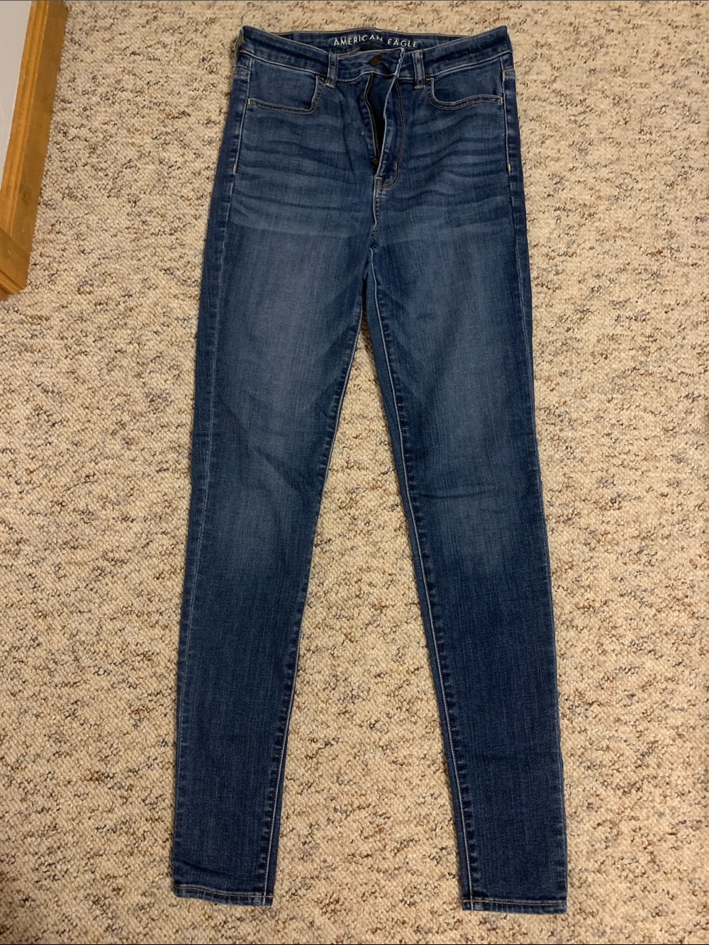 American Eagle Outfitters Indigo Blue Skinny Jeans